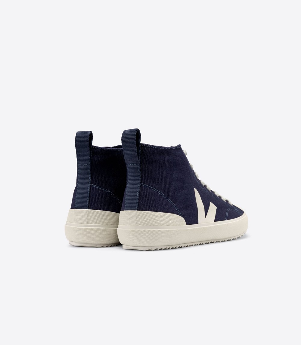 Veja Sneakers Mens - Nova Ht Canvas - Blue - 1384LQHPR